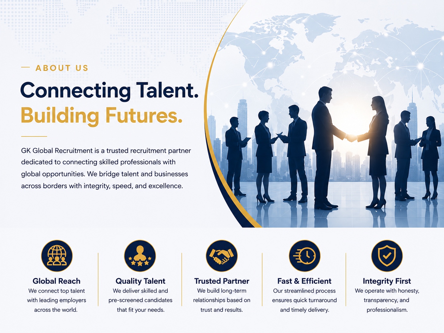 About GK Global — Connecting Talent, Building Futures